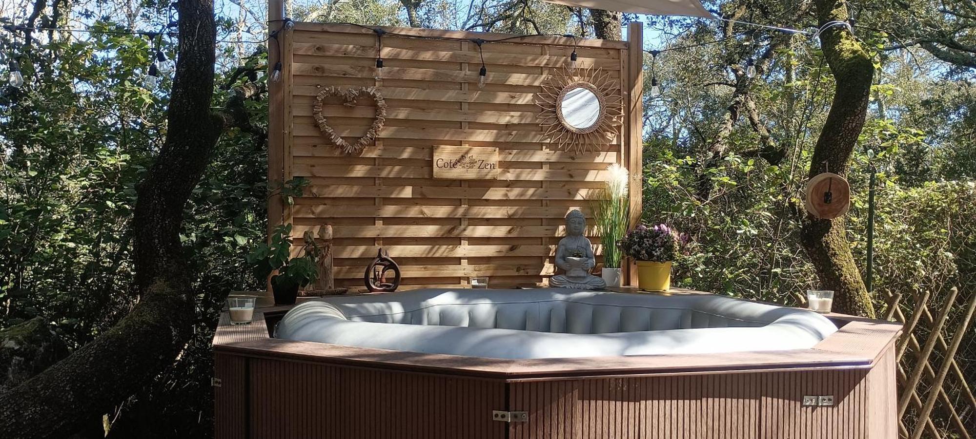 Evasion En Pleine Nature, Tipi Insolite Et Jacuzzi Au Pont Du Gard ! Vers-Pont-du-Gard Esterno foto